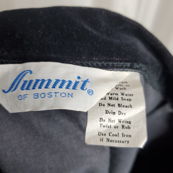 Summit of Boston Velvet Maxi Skirt w/ Embroidery - Picture 10 of 12